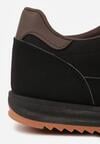 Sneakers Negru cu maro