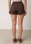 Pantaloni scurți Maro
