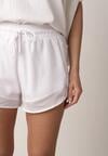 Pantaloni scurți Albi