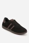 Sneakers Negru cu maro