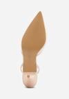 Pantofi cu toc Bej