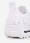 Białe Wsuwane Buty Sportowe Sneakersy z Siateczkową Cholewką Phalisise