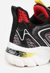 Pantofi sport Negru cu roșu