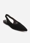 Czarne Balerinki w Stylu Slingback Adriame