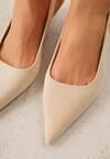 Pantofi cu toc Bej