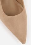Pantofi cu toc Bej închis