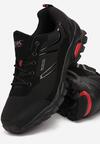 Czarno-Czerwone Buty Sportowe Vivieney