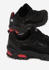 Czarno-Czerwone Buty Sportowe Vivieney