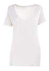 Biały T-shirt Leucelsa