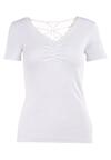 Biały T-shirt Aodola