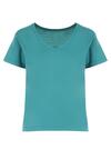 Niebieski T-shirt Metoreia