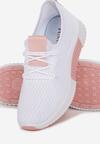 Biało-Różowe Buty Sportowe Arawen