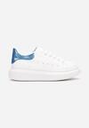 Biało-Niebieskie Sneakersy Doroki