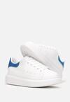 Biało-Niebieskie Sneakersy Doroki
