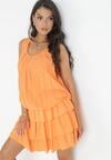 Pomarańczowa Sukienka Sonash