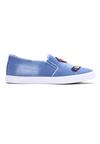 Kobaltowe Slip On Kissy