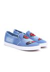 Kobaltowe Slip On Kissy