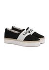 Czarne Slip On Loope