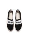 Czarne Slip On Loope