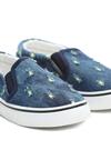 Zielone Slip On Dot On Sky