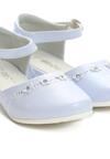 Jasnoniebieskie Balerinki White Clove