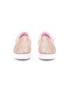 Złote Slip On Lacy Me