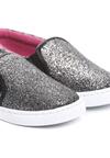 Czarne Slip On Lacy Me