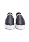 Czarne Slip On Snake