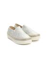 Srebrne Slip On Drako