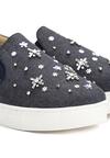 Granatowe Slip On Instan