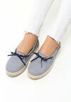 Granatowe Espadryle Blurred Lines