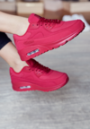 Czerwone Buty Sportowe Vintage Nilda