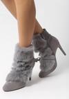 Ciemnoszare Botki Sheepskin