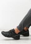 Czarne Buty Sportowe Hidden Track