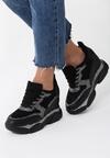 Czarne Sneakersy Harbor
