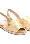 Złote Espadryle Luxuries