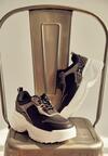 Czarne Sneakersy Jazmin