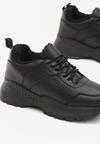 Czarne Sneakersy Caieiras