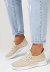 Beżowe Buty Sportowe Westtide