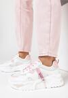Biało-Różowe Sneakersy Radiancy