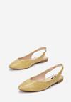 Żółte Sandały Adrewai