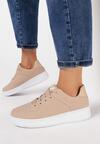 Beżowe Buty Sportowe Covenroar