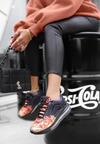 Czarno-Czerwone Sneakersy Laodoe