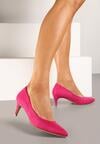 Pantofi cu toc Fucsia