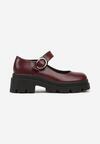 Pantofi casual Bordo