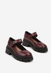 Pantofi casual Bordo