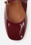 Pantofi casual Bordo