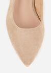 Pantofi cu toc Bej închis