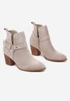 Botine Bej deschis