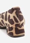 Pantofi cu toc Imprimeu leopard